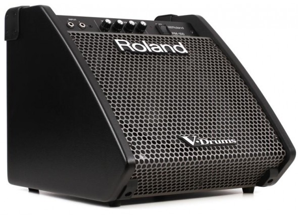 Altavoz activo Roland PM-100 para batería Premium 80W - Roland PM-100 Altavoz Amplificado 80W, La mejor solución del mercado para Baterías Electrónicas y Baterías Acústicas, así como todos los instrumentos de percusión electrónicos como los Multipads Ro...