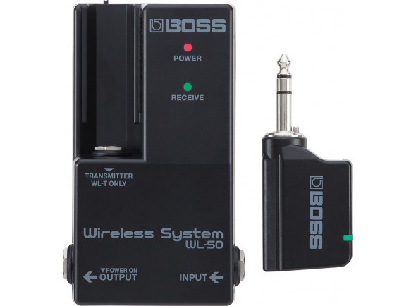 B-stock Sistema sem fios para guitarra/Sistemas inalámbricos para guitarra y bajo BOSS WL-50 Sistema Sem-fios para Pedalboards B-Stock