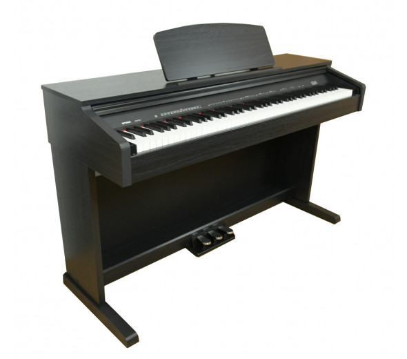 OQAN  QP88C BK  - Piano digital Oqan QP88C, Teclado de 88 teclas con acción de martillo contrapesado ajustable de 4 etapas., 3 pedales integrados en el gabinete con las mismas funciones que encontraría en los pianos...