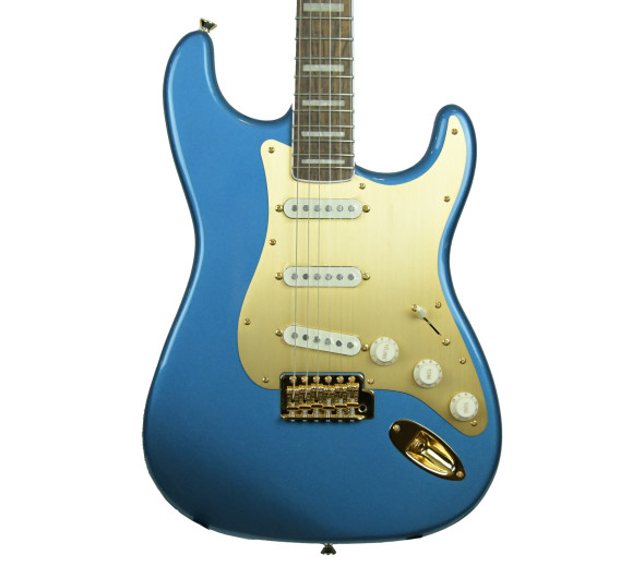 Ver mais informações do  Fender SQ 40th Anniversary Gold Edition Laurel Fingerboard Lake Placid Blue