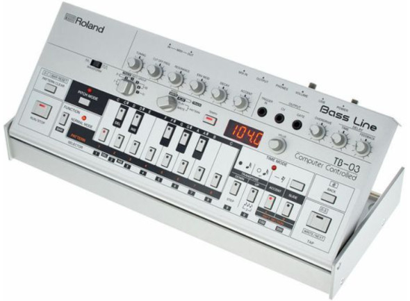 sintetizadores Roland TB-03 BASS LINE Recriação Caixa Ritmos <b>Roland TB-303</b> BOUTIQUE