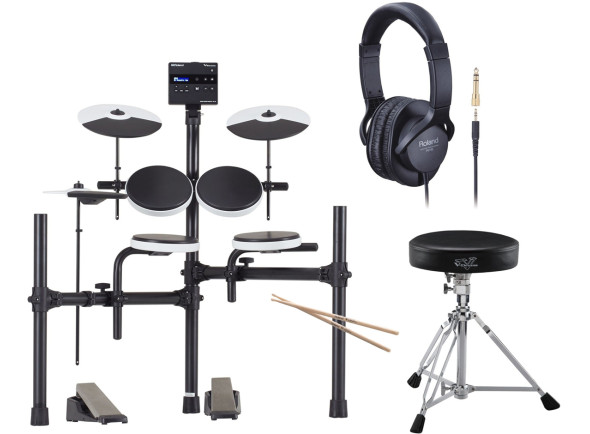 <b>E-DRUM Roland TD-02K E-Drum Set Conjunto Bateria Eletrónica para iniciação BEST-SELLER</b>