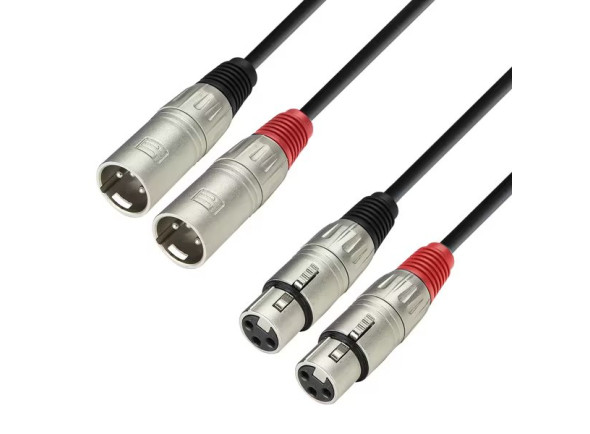Cables XLR y Micrófono Adam hall