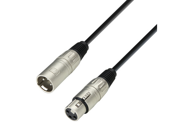 Adam hall K3MMF0100  B-Stock - Cable de micrófono XLR hembra a XLR macho, Longitud: 1m, 