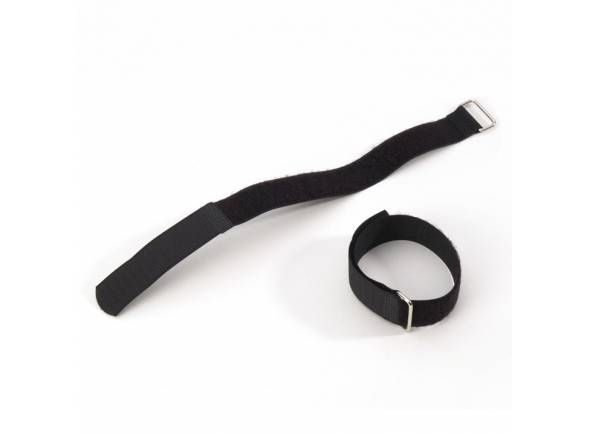 Adam hall VR 1616 BLK  - Tipo de Producto: Material Velcro, De color negro, Correa Sí: correa de color, ancho 16mm, Longitud160 mm, Peso: 0,002 kg, 