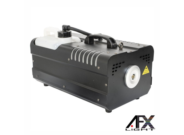Afx Light   FOG-2500-PRO-BL 2500W 3L c/ 2 Comandos - maquina de humo profesional, Intervalo de humo, duración y ajuste de volumen., Incluye 2 controladores (con cable e inalámbrico), 1 canal DMX, Tiempo de calentamiento: 4-6min, Capacidad del tanque:...