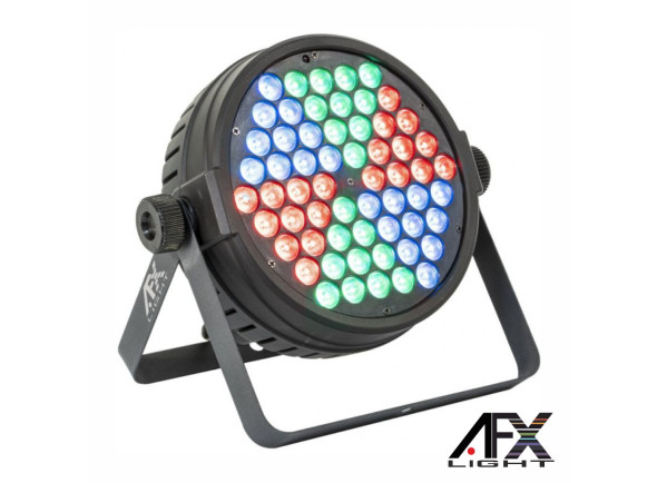 Afx Light Projector Par c/ 60 LEDS 3W RGBW DMX CLUB-MATRIX - Proyector con LED RGBW, Número de LED: 60 LED con potencia de 3W, 60 LED RGBW, 36x 3W, Automático, MAESTRO-ESCLAVO, 29 canales DMX, Potencia: 90-240V~50/60Hz, Dimensiones: 265x213x117mm, 