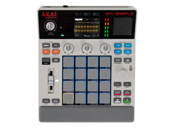 Akai Professional MPC Sample Standalone Sequencer - Sampler, secuenciador y efectos, todo en uno., Funcionamiento 100% autónomo (no requiere DAW), Diseño compacto y portátil, Flujo de trabajo MPC clásico simplificado, Creación instantánea, Más de 10...