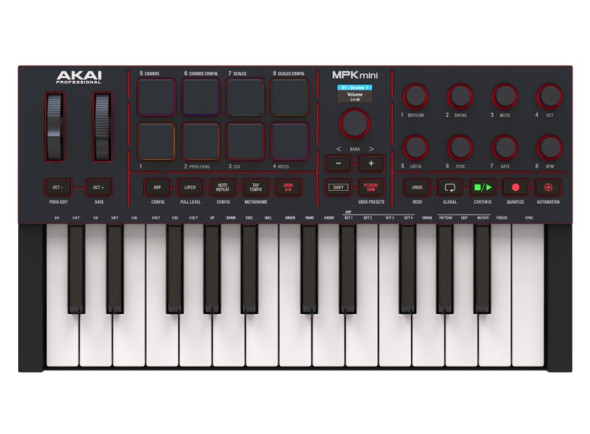 Controladores MIDI y Teclados Akai
