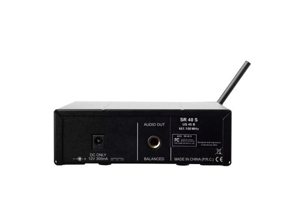 AKG WMS40 Wireless Mini Single Vocal Set Wireless Microphone System, Band US25-D