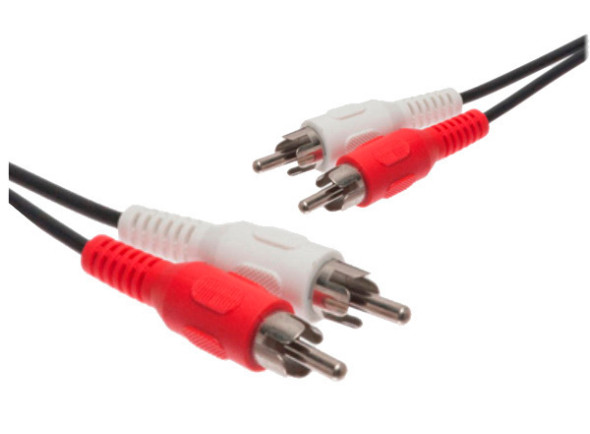Alpha Elettronica 2-RCA MACHO / 2-RCA MACHO PVC 3M Alpha Elettronica 2-RCA MACHO / 2-RCA MACHO PVC 3M