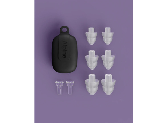 Protección auditiva Alpine PartyPlug Earplugs, Transparent