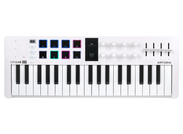 Teclados controladores MIDI 49 teclas Arturia MiniLab 37 White