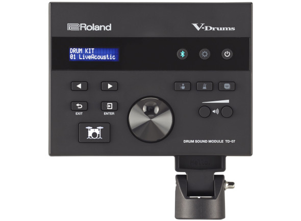 <b>Bateria Elétrica Roland TD-07KV E-DRUM mesh-head computador bluetooth modulo de sons tecnologia usb BEST-SELLER</b>