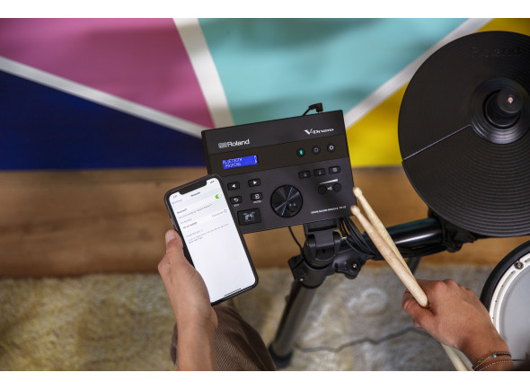 <b>Bateria Elétrica Roland TD-07KV E-DRUM mesh-head computador bluetooth modulo de sons tecnologia usb BEST-SELLER</b>