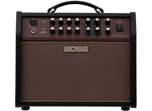 <b>BOSS ACS LIVE LT BI-AMP 60W</b> Combo Acústica c/ VOCAL FX <b>BOSS ACS LIVE LT BI-AMP 60W</b> Combo Acústica c/ VOCAL FX