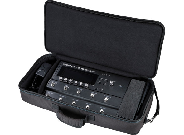 <b>BOSS GT-1000 Pedaleira Multi-efeitos guitarra baixo + Bolsa transporte almofadada BOSS CB-ME80</b>