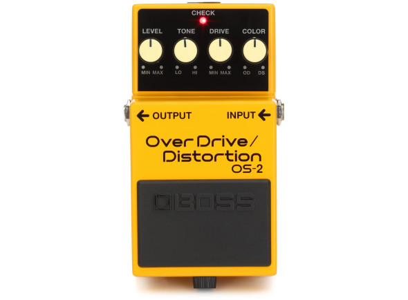 <b>BOSS OS-2 OverDrive e Distorção Pedal Compacto para Guitarra Eléctrica</b>
