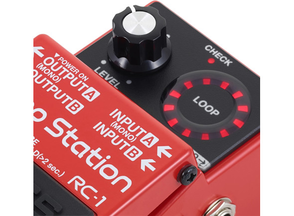 <b>BOSS RC-1 LOOP STATION pedal compacto looper guitarra baixo vocalista beatbox gravador audio wave BEST-SELLER</b>