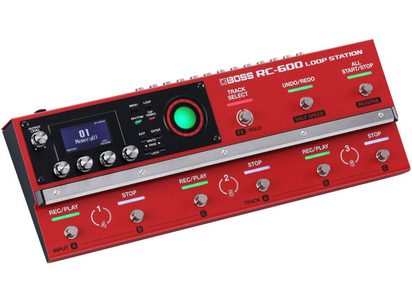 <b>BOSS RC-600 LOOP STATION</b> 6 Pistas Stereo + 200 Patterns Ritmos + <b>2 XLR MIC inputs</b> <b>BOSS RC-600 LOOP STATION</b> 6 Pistas Stereo + 200 Patterns Ritmos + <b>2 XLR MIC inputs</b>