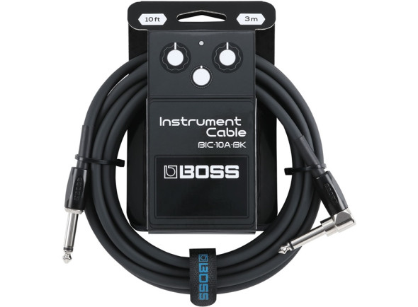 <b>BOSS BIC-10A-BK PRETO Cabo Audio Instrumento Jack reto/angulado mono 3 metros comprimento Garantia Vitalícia</b> <b>BOSS BIC-10A-BK PRETO Cabo Audio Instrumento Jack reto/angulado mono 3 metros comprimento Garantia Vitalícia</b>