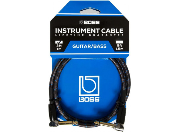 <b>BOSS BIC-3AA Cabo Audio Instrumento Jack angulado/angulado mono 1 metro comprimento Revestimento Malha Garantia Vitalícia</b> <b>BOSS BIC-3AA Cabo Audio Instrumento Jack angulado/angulado mono 1 metro comprimento Revestimento Malha Garantia Vitalícia</b>