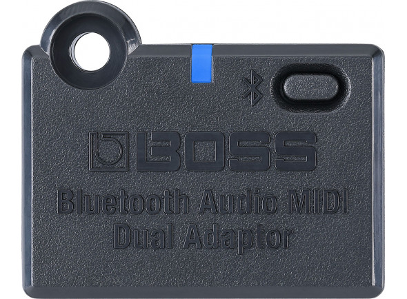 BOSS BT-DUAL <b>Adaptador Bluetooth</b> para CUBE STREET II, ME-90, GX-100, KATANA 110 210, AC-22LX, DUAL CUBE LX, TD-02K KV - Adaptador inalámbrico Bluetooth de audio y MIDI BOSS BT-DUAL, Le permite utilizar aplicaciones BOSS EDITOR (Android/iOS), Estándar de comunicación MIDI y audio Bluetooth (BLE-MIDI), Instalac...