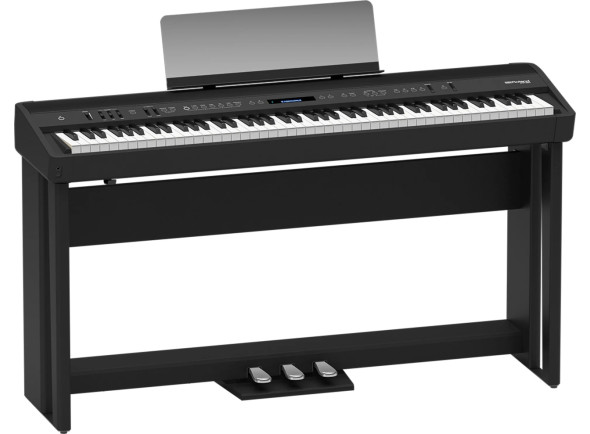 <b>PACK Piano Roland FP-90X BK Suporte Roland KSC-90-BK Barra 3 Pedais Roland KPD-90-BK</b>