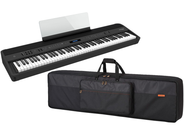 <b>PACK STAGE PIANO Roland FP-90X BK + SACO TRANSPORTE ROLAND CB-B88V2</b>