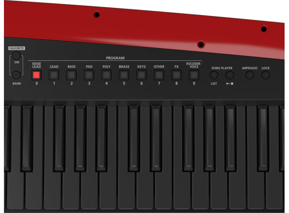 <b>Roland AX-EDGE BLACK KEYTAR Sintetizador ZEN-Core + 49 teclas + 500 sons + Mic in</b>