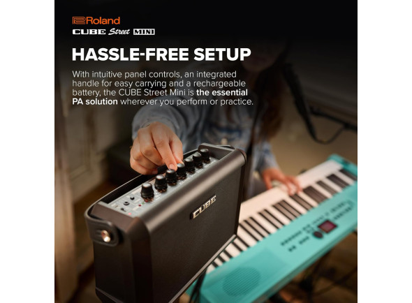 <b>Roland CUBE STREET MINI CUBE-ST-MI Coluna Bluetooth Portátil</b>