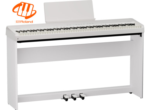 Ver mais informações do  <b>Roland FP-40 WH BLANCO + MUEBLE KSF-40 + 3 PEDALES KPD-70</b>