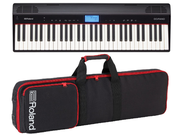 <b>Roland GO PIANO 61 conjunto piano portátil e saco transporte Roland CB-GOKP61</b>