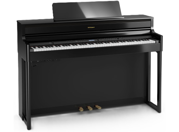 <b>Roland HP704 PE Piano Digital Preto Polido 10 ANOS GARANTIA</b>