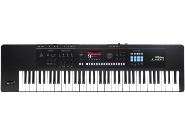 <b>Roland JUNO-D7 Sintetizador 3800 Sons + 95 kits Bateria + Visor a Cores 76-teclas</b>v