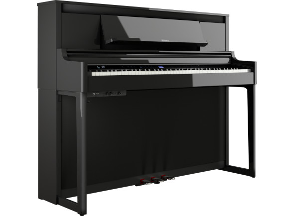 <b>Roland LX-6-PE piano digital vertical preto polido BEST-SELLER</b>
