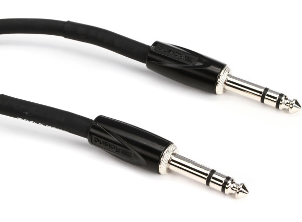Cables de Audio Roland Cabo de áudio RCC-3-TRTR JackSt/JackSt 1mt Preto