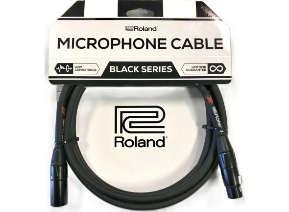 <b>Roland RMC-B3 Cabo Microfone XLR Balanceado 1 metro comprimento Garantia Vitalícia</b>