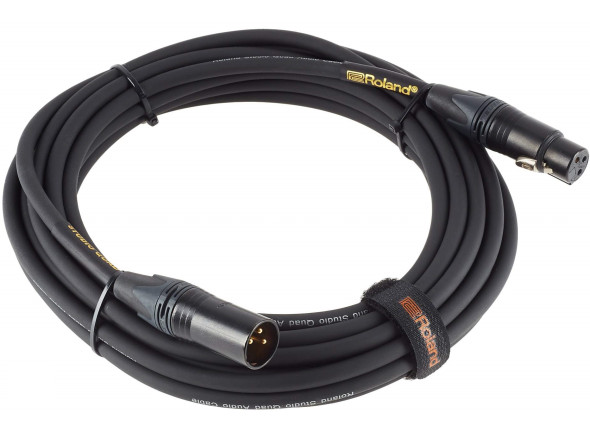 <b>Roland RMC-G10 GOLD Series Cabo Microfone XLR 3 metros comprimento fichas NEUTRIK</b>