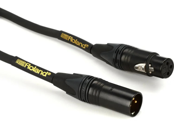 <b>Roland RMC-G5 GOLD Series Cabo Microfone XLR 1.5 metros comprimento fichas NEUTRIK</b>