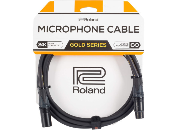 <b>Roland RMC-G5 GOLD Series Cabo Microfone XLR 1.5 metros comprimento fichas NEUTRIK</b>