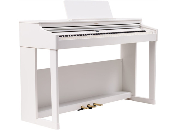 <b>Roland RP701 WH Piano Eletrónico branco USB Bluetooth 88 teclas app Roland Piano</b>