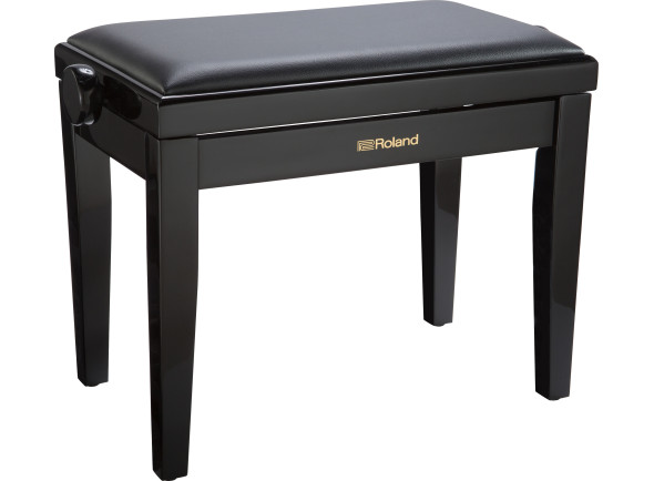 Ver mais informações do  <b>Roland RPB-200PE COMFORT</b> Banco Piano Preto Polido c/ regulação altura <b>TOP-SELLER</b>