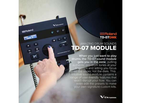 <b>Roland TD-07DMK TURBO GT E-DRUM KIT 143 Sons 25 Drum Kits Bluetooth Mesh-head BEST-SELLER</b>