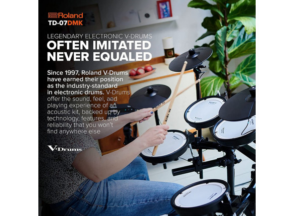 <b>Roland TD-07DMK TURBO GT E-DRUM KIT 143 Sons 25 Drum Kits Bluetooth Mesh-head BEST-SELLER</b>