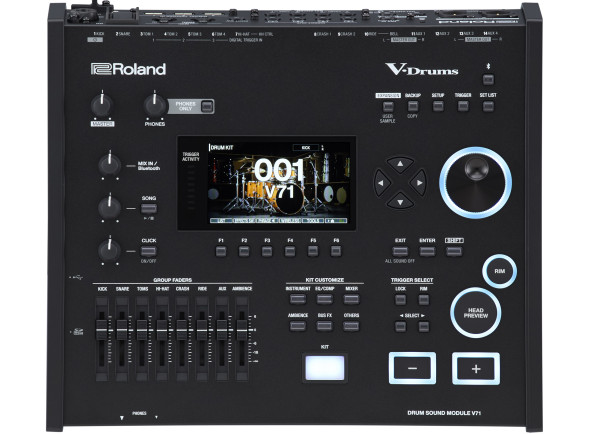 <b>Roland V71 Modulo de Sons para E-DRUMS Topo Gama</b>