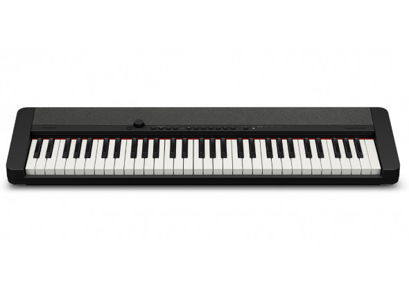 Casio  CT-S1BK  - Un teclado elegante con tecnología de sonido AiX, Proyecta tus potentes sonidos graves con los nuevos altavoces Bass Reflex, Experimente 61 voces divertidas, incluidas nuevas muestras de instrument...
