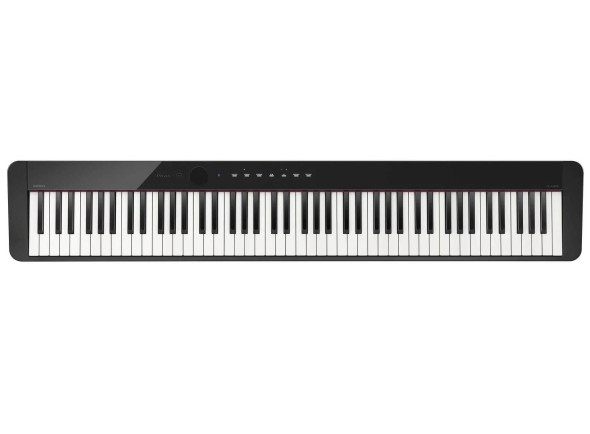 Casio PX-S1000 BK  B-Stock - Piano digital portátil Casio PX-S1000 BK, 88 teclas pesadas de acción de martillo de tamaño completo, polifonía de 192 voces, 18 sonidos diferentes, Metrónomo, Dimensiones 132,2 x 23,2 x 10,2 cm (a...
