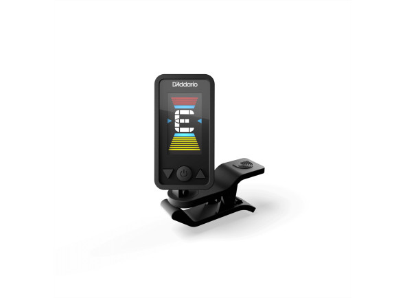 Daddario  Eclipse Rechargeable Headstock Tuner - 24 horas de sintonización por carga, Recargable, Pantalla LCD extra brillante, Cable USB incluido, 