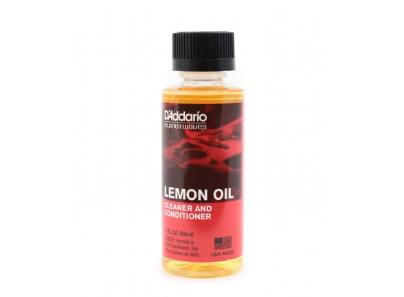 D´Addario PW-LMN Lemon Oil - Limpiador natural a base de aceite de limón. Elimina la suciedad, la grasa y los residuos de cera de la madera sin pintar., 